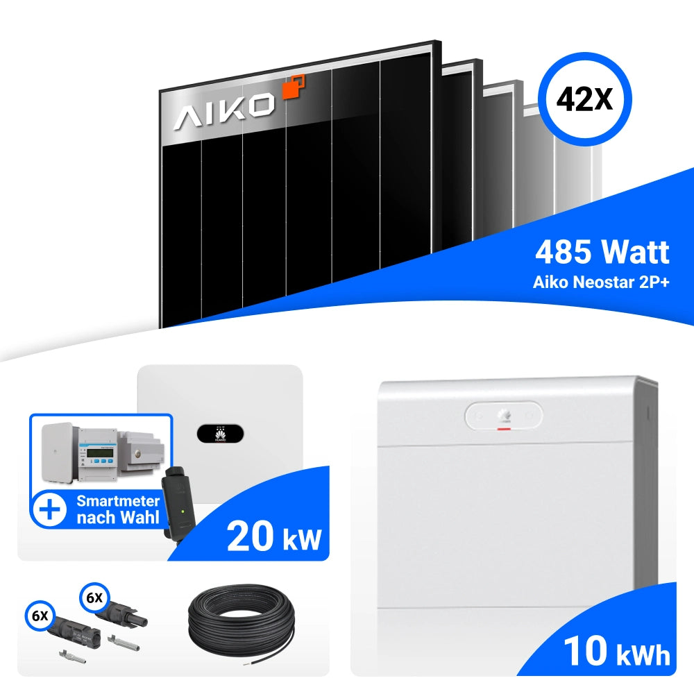 Wechselrichter Anschlusspanel 20 kWp Komplettset
