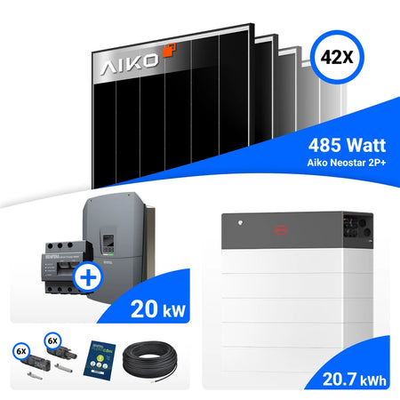 Steuereinheit für 20 kWp Kostal Komplettset