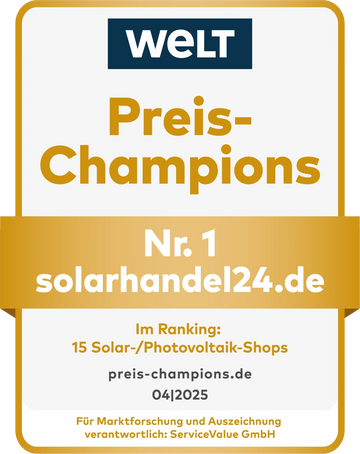 Solarhandel24 Testsieger