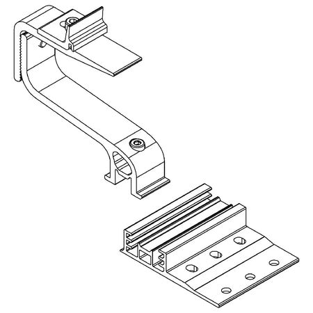 K2 Dachhaken SingleHook 4S Zeichnung 3