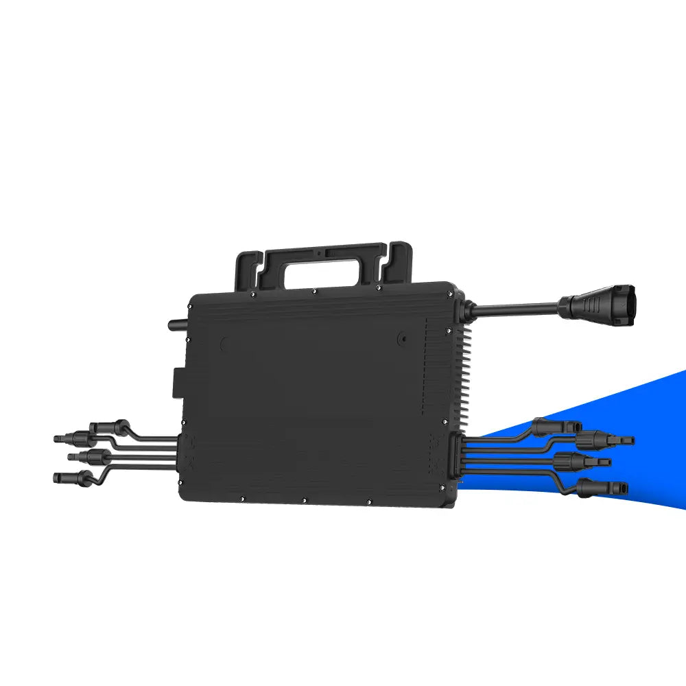 Produktbild - Der Hoymiles HMS-2000-4WB ist ein leistungsstarker Mikrowechselrichter der HiFlow Pro Serie, der speziell für größere Balkonkraftwerke und Mini-PV-Systeme entwickelt wurde. 