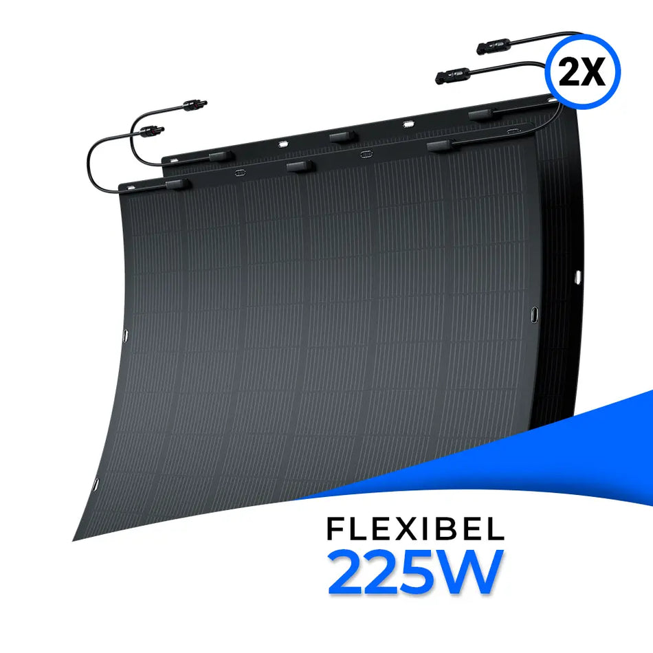 solago flexibles Solarmodul 2er Set 2 x 225W