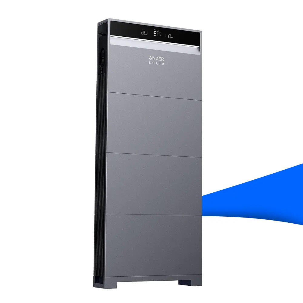 Solaranlage Wechselrichter Anker SOLIX X1 mit 15 kWh Speicherkapazität