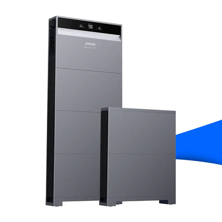 PV-Anlage Wechselrichter Anker SOLIX X1 System mit großem 25 kWh Speicher